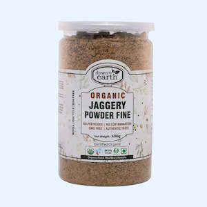 Organic Jaggery Powder 400g (Down To Earth)