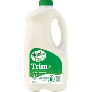 Milk: Meadow Fresh Milk Trim Plastic 2L