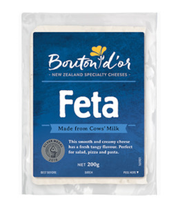 Bouton D'Or Cheese Cow's Feta 200g