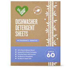 Dishwashing Laundry: Green Cane Dishwasher Detergent Sheets (60 Sheets)