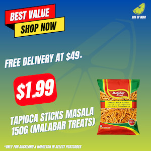 Tapioca Sticks Masala 150g (Malabar Treats)