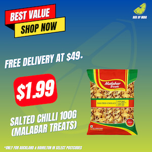 Salted Chilli 100g (Malabar Treats)