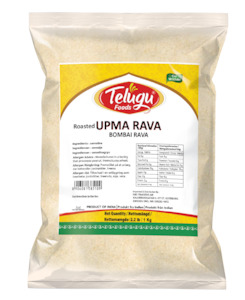South Indian Flours: Telugu Upma rava(Bombay Rava) 908g