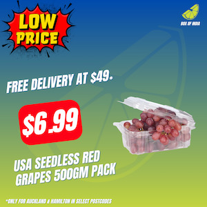 Low Price Fresh Produce: Grapes Red 500g