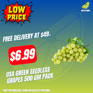 Low Price Fresh Produce: Grapes Green 500g