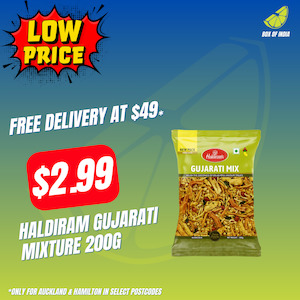 Low Price Snacks: Haldiram Gujarati Mixture 200g