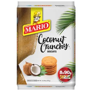 Mario Coconut Biscuits VP (8x90gm) 720gm