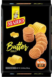 Mario Butter Biscuits VP (8x90gm) 720gm