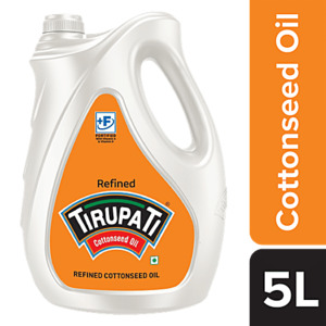 Salad Cooking Oil 1: Cotton Seed Oil 5Lt (Tirupati)