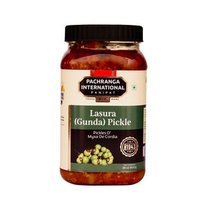 Condiments Dressings Pickels 1: Pachranga Lasura(Gunda)Pickle800G(P/Jar