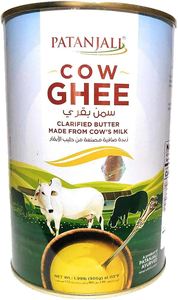 Panchon Ungliyan Ghee Mein Ghee: Patanjali Cow Ghee (Tin) 905g