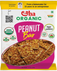 Aha Snacks Peanut Chikki 150g