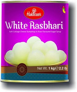Aapke Muhn Mein Ghee Shakkar Sweets: Haldiram White Rasbhari 1Kg