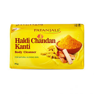 Hair Care: Patanjali Haldi Chandan Kanti Soap 75g