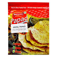 Bikano Papad Jeera 200g