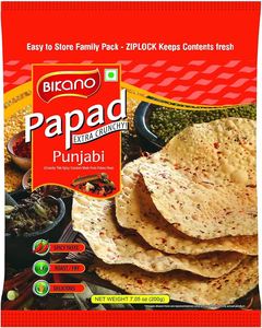 Bikano Papad Punjabi 200g
