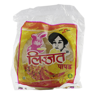 Lijjat Garlic Papad 200g