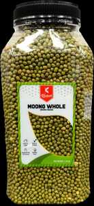 Daal Mein Kuch Kaala Hai Lentils: Green Moong Whole 1.8kg Jar (Mung Bean) (Kashish)