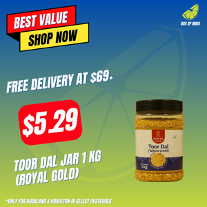 Daal Mein Kuch Kaala Hai Lentils: Toor Dal Jar 1 Kg (Royal Gold)