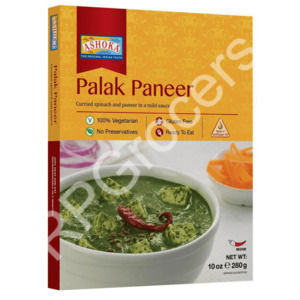 Tumse Na Ho Payega Beta Ready To Eat 1: Ashoka Palak Paneer 280Gm