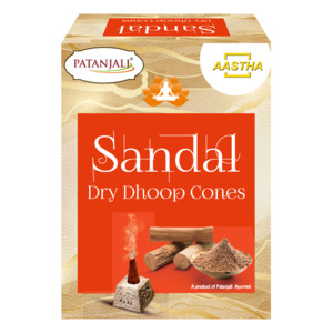Patanjali Collection: Patanjali Sandalwood Dhoop Sticks 200gm
