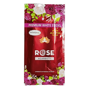 Patanjali Collection: Patanjali Aastha Incense 25g(Rose)