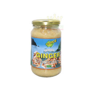 Ginger Garlic Pastes: Auspice Crushed Ginger 375g