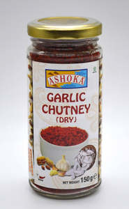 Ginger Garlic Pastes: Ashoka Garlic Chutney(Dry) 150G