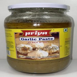 Ginger Garlic Pastes: Garlic Paste 1Kg (Priya)