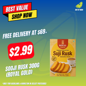 Sooji Rusk 300g (Royal Gold)
