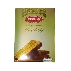 Frontier Eggless Saunf & Suji Rusk 1Kg