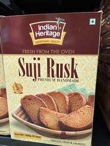 Rusk: Suji Rusk 600g (Indian Heritage)