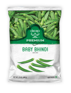 Frozen Bhindi (Baby Okra) 340g
