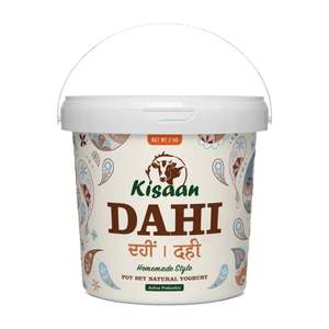 Fresh Eggs: Kisaan Yoghurt Homemade Pot Set(Dahi)2kg
