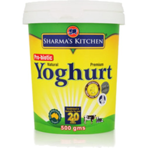 Fresh Eggs: Sharma'S Kitchen Yoghurt 500g