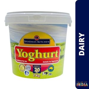 Fresh Eggs: Sharma'S Kitchen Yoghurt 2Kg