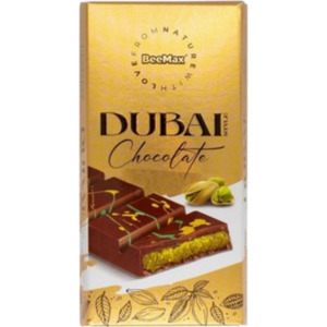 Chocolates Lollypop Candies Bars: BEEMAX DUBAI CHOCOLATE 95G