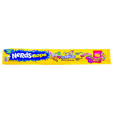 Chocolates Lollypop Candies Bars: NERDS ROPE TROPICAL 26G