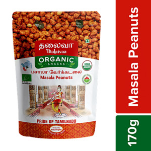 Peanuts: Thalaivaa Snacks Spicy Masala Peanuts 150g
