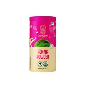 Organic Powders: Good Earth Heena Powder 200g