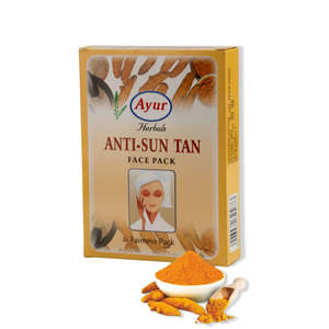 Body Care: Ayur Anti Sun Face Pack 100g