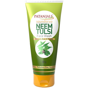 Body Care: Patanjali Neem & Tulsi Face Wash 60g