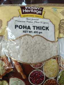 Indian Heritage: Poha Thick 400g (Indian Heritage)