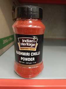 Jar Kashmiri Chilli Powder 200g (Indian Heritage)