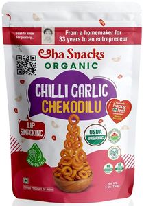 Aha Snacks Chilli Garlic Chekodilu 150g