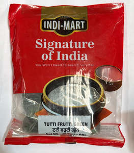 Pudding Dessert Mixes: Indi-Mart Tutti Frooti Green 454g
