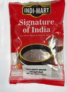 Pudding Dessert Mixes: Indi-Mart Tutti Frooti Orange 454g