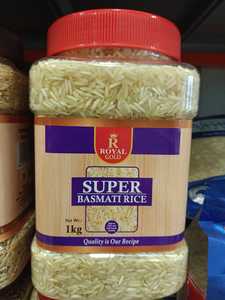 Rice: Super Basmati Rice 1Kg (Royal Gold)