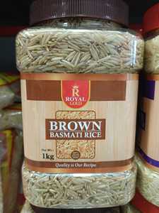 Rice: Brown Basmati Rice 1Kg (Royal Gold)