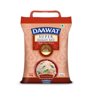 Rice: Daawat Rice Basmati Super 5kg